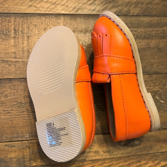 Janie & Jack Leather Loafers size 4T NWOT - Picture 2 of 9
